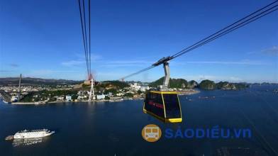 Kinh nghiệm đi cáp treo Nữ Hoàng (Hạ Long) - Trải nghiệm cảm giác ngắm vịnh Lạ Long từ trên cao